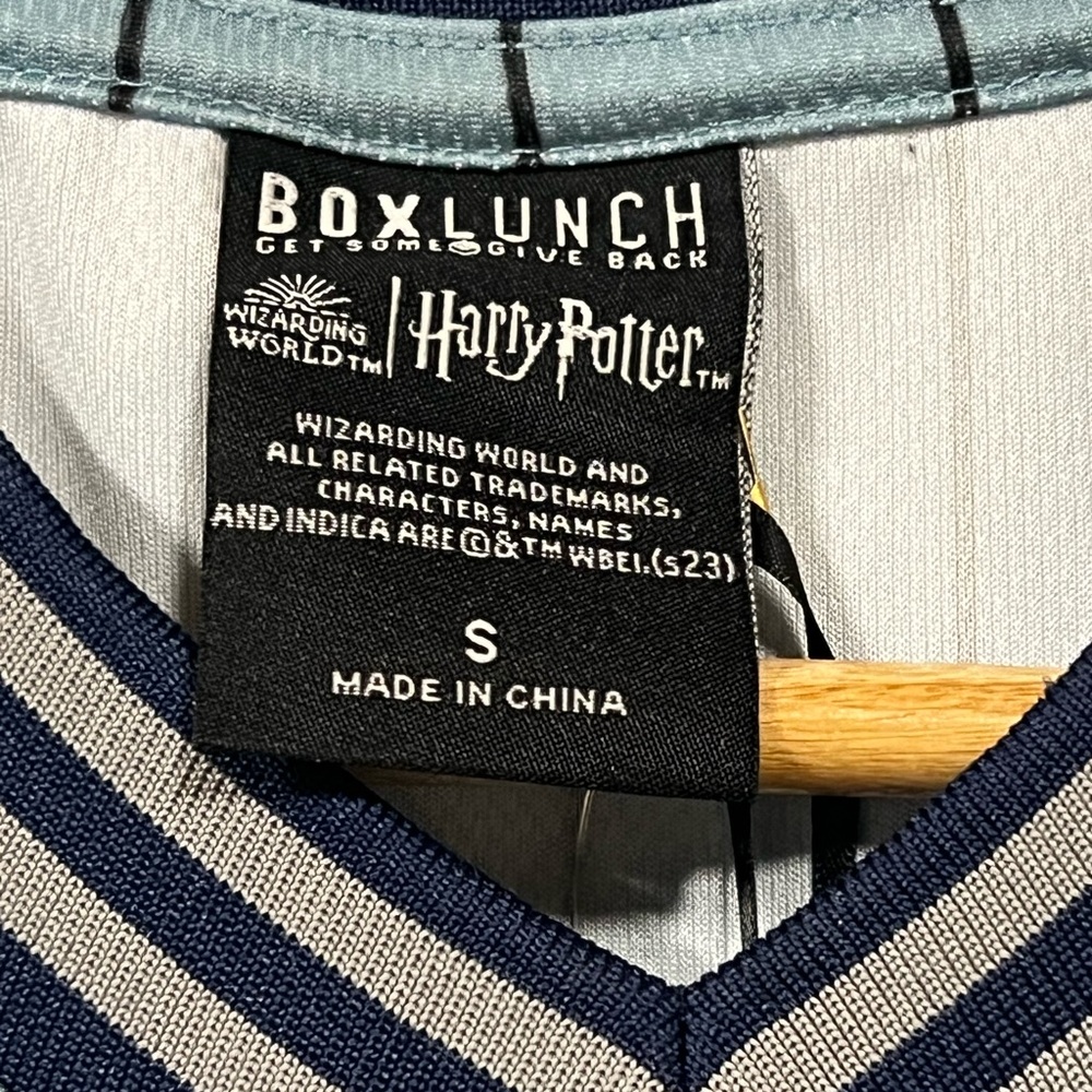 New - Harry Potter Ravenclaw Blue Striped Jersey - Picture 7 of 9